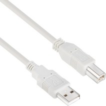 USB 프린터 케이블 AB 삼성 캐논 HP 컴퓨터 노트북 복합기 스캐너 연결선 0.15m~10m, 0.5m