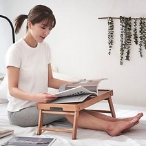 기타 원목 좌식 테이블 포터블 우드 베드 트레이, 본상품선택 W59F83E