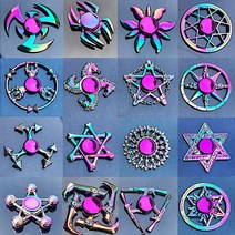 레인보우 캐릭터 메탈 피젯 스피너 스트레스해소 학생 어른 신기한 핸드 장난감 23종, wf101 10