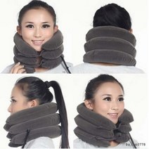 바른자세 3단 목보호 에어펌프쿠션 넥서포터