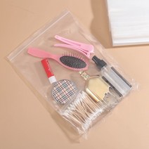 튼튼한 PE 지퍼백 100p 세트(23x 33cm) 포장 봉투 지퍼팩 비닐팩 투명 폴리백 잡곡 소분 위생팩, 상세 참조