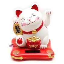 마네키네코 복고양이 노호혼 (화이트/M), 1개