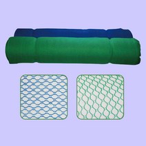 러셀망 벌집망 공사현장 낙하 비산분진 방지 1.8M 50M, 청색