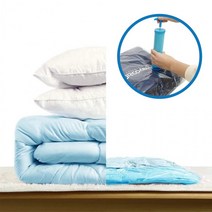 수동 압축펌프 팩 진공 포장기 이불 의류 휴대용, 단품