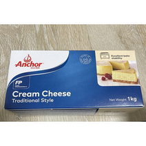 앵커크림치즈 1kg17개입, 단품