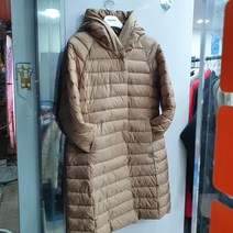 후드 경량 롱패딩