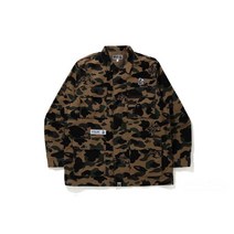 WINTER A BATHING APE URSUS CAMO MILITARY SHIRT 올리브 CAMO 밀리터리 셔츠 남성