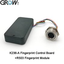 지문인식기 호환 K236-A DC6V 4 * AAA 배터리 낮은 전력 소비 관리자/사용자 지문 제어 보드 도어 액세스, 02 K236-A R503