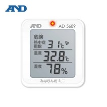 AND AD-5689 열중증 지수 모니터 온습도계 WBGT지수, 1개