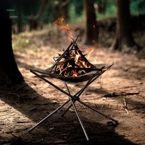 산업용전기열풍기 주물연탄난로 대형전기히터 거실난로 가정용화목난로 Chimeneas-가정용 접이식 캠핑 야외, 한개옵션0