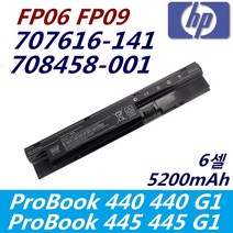 HP FP06 FP09 HSTNN-W93C HSTNN-W98C 707617-421 Probook 470/470 G0 G1/series 노트북 배터리