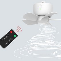 용광로 무선 미니 USB 타프팬 캠핑용 천장형 휴대용 에어 써큘레이터 선풍기 리모콘포함
