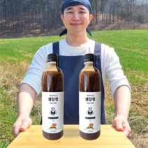 반듯한청년 저온숙성 생강청 600g 국산 안동농협 생강