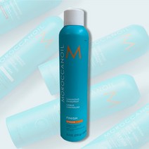 모로칸 오일 스프레이 루미너스 헤어 머리 고정 미용실 남자 여자 가스 330ml + 펭귄집게핀2개 /국내배송