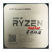[해외]USED Amd ryzen 5 1500x r5 1500x3.5 ghz 쿼드 코어 8 코어 cpu 프로세서, One Size, One Color