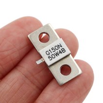 퓨즈부품 블록 퓨즈 휴즈 30MM 서킷브레이커 뜨거운 판매 RF 종료 마이크로 웨이브 저항 더미로드 150W 50o, 한개옵션0
