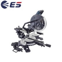 ES산전 충전슬라이딩각도절단기 LS1118MS 본체 8인치 마끼다 베터리사용, 상세페이지 참조