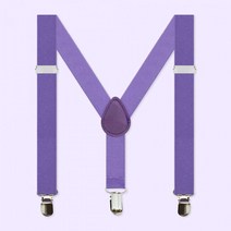 1+1 컬러 멜빵 어린이용 보라