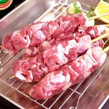 [100% 손질 양고기] 숄더랙 프렌치렉 토마호크 양꼬치 양갈비 프렌치드 램 큐브 스테이크 프리미엄 호주산 구이용, 8) 램 대왕꼬치 350g [5꼬치]