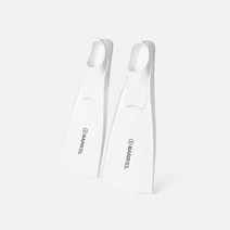 배럴 배럴 베이직 스노클링 핀 화이트 (BJ1UWDV01WHT), MM