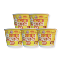 오뚜기 달걀 하나 톡 넣은 쌀컵케이크 치즈맛 세트, 5개, 60g
