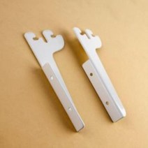 byrouge 목재용찬넬 날개 백색 길이 선택(찬넬 선반용) (1967) 선반대 앵글, q&150&p-q&우&p