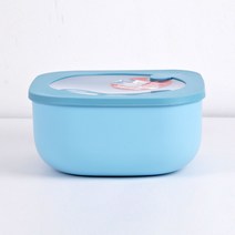 구찌니 다용도 전자렌지 냉장고 겸용 밀페용기 Medium사이즈 중형, 일반형(블루), 1개