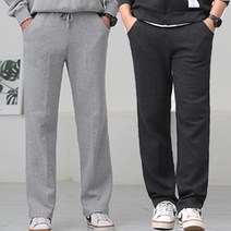 남자 기모 통일자 트레이닝팬츠 겨울 빅사이즈 M~5XL 공용 커플