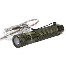 손전등 랜턴 라이트 휴대용 Sofirn C01S BLF 미니 LED AAA Twisty, 짙은 녹색, 3개