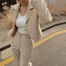 다바걸 뎀버크롭자켓