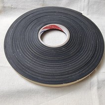 스폰지 고무박킹 완충 EVA 테이프 5T X 20mm X 10m 재 방음 TAPE 테이프 완충 스펀지 소음방지 창문, 단품
