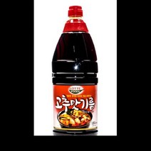 고추맛 기름 롯데푸드 1.8L, 1개