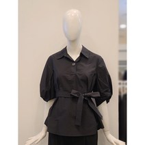 베스띠벨리 소매 벌룬 벨티드 블라우스 BF-B24050