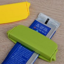 1+1 2P 치약짜개 클립 튜브 링거 클립치약디스펜서 욕실, 3개(1+1 X)