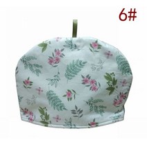 티코지 편안한 코튼 프린트 가정용 찻주전자 단열 커버 주방 먼지 신제품 1pc, 6, 1개