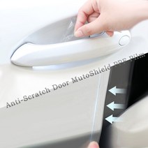 간지 쏘렌토 R 도어컵 주유구 엣지 스크래치문콕 방지 커버 PPF 투명 보호필름 용품, 02.도어컵