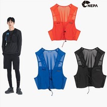 네파 NC송파점 공용 야간 러닝시 가시성을 확보해주는 후면 리플렉티브 로고 프린트 포인트 액티브 트레일 러닝 베스트 7ID1421 SPV
