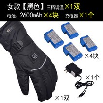 야외 충전식발열장갑 장갑 발열 방한 USB 터치 오토바이 남성 활동 온열 라이더, 17