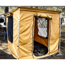 카라반 어닝룸 캠핑카 어닝텐트 야외 보조 사이드, 2×2.5 바닥없는 천실캐노피 제외