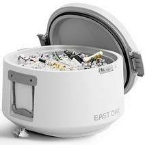 이스트 오크 쿨러 25 Qt 아이스 체스트 탈착식 뚜껑이 있는 28 캔 휴대용 배수 기능이, 25QT Arctic White