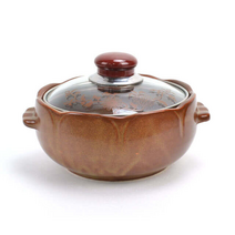 된장찌개 뚝배기 삼계탕 황토 내열 냄비 찌개 업소용 가정용 음식점 식당, 홍익 국화냄비 중