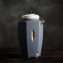 반려동물유골함 애완 동물 항아리 장례식 화장 인간의 재를 위한 작은 고양이 집에서 또는 콜럼버리움의 틈, [02] Hexagon, [02] M