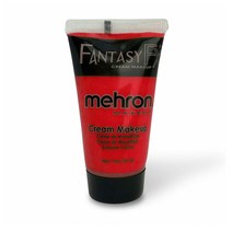 메론 메이크업 판타지 수성 페이스 바디 페인트 1 oz 레드 빨강 Mehron