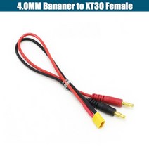 드론 imax b6 충전 라인 4.0mm 바나나 플러그-t 플러그 ec3 ec5 xt30 xt60 xt90 mpx trx as150 with silicone cable 30cm, 4.0  xt30