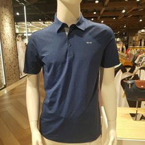 루이까스텔[남성]22년 깔끔한 멜란지 포인트 티셔츠
