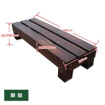 조립식 평상 들마루 원목 diy 방부목 테이블 옥상 데크 야외, 계단 발길이 90x폭 30x 30cm