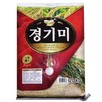 이슬처럼 2022년 햅쌀 경기미 백미 20kg, 1개