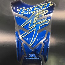 탱크패드 오토바이 탱크 패드 보호 데칼 스티커 케이스 3D 스즈키 하야부사 GSX1300R 에 적합, 06 A Blue