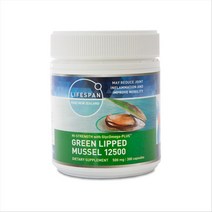 [라이프스팬] 초록입 홍합 12500 300캡슐 1개, 300캡슐 1병, 300정