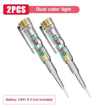 전기기사 LED 고휘도 컬러 라이트 테스트 펜 가정용 유도 제로 라인 파이어 브레이크 포인트 검사, 02 test pen